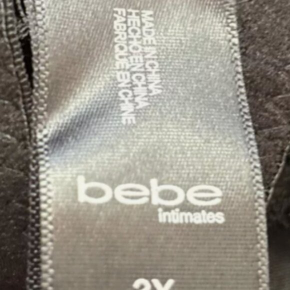 bebe Black Intimates Top - Picture 8 of 11